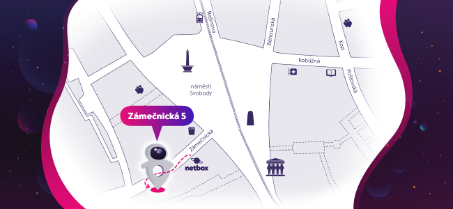 Zákaznické centrum netbox se stěhuje